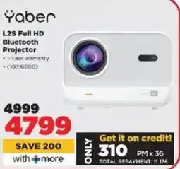 HiFi Corp Yaber L2S Full HD Bluetooth Projector offer