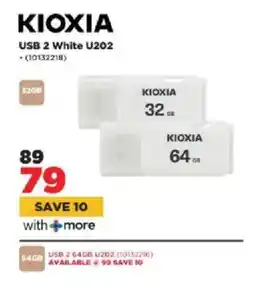 HiFi Corp Kioxia USB 2 White U202 offer