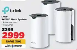 HiFi Corp Tp-link Deco S4 Wifi Mesh System offer