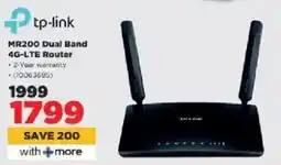 HiFi Corp Tp-link MR200 Dual Band 4G-LTE Router offer