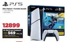HiFi Corp PS5 Slim Digital + Fortnite Bundle offer