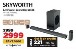 HiFi Corp Skyworth 5.1 Channel Sound Bar SS586 offer