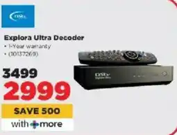HiFi Corp DStv Explora Ultra Decoder offer
