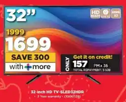 HiFi Corp Sansui 32-inch HD TV-SLED32HDR offer