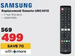 HiFi Corp Samsung Replacement Remote-URC4910 offer