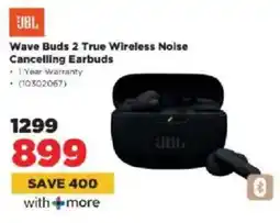 HiFi Corp JBL Wave Buds 2 True Wireless Noise Cancelling Earbuds offer