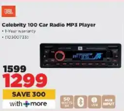 HiFi Corp JBL Celebrity 100 Car Radio MP3 Player offer