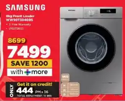 HiFi Corp Samsung Front Loader WW90T3040BS offer