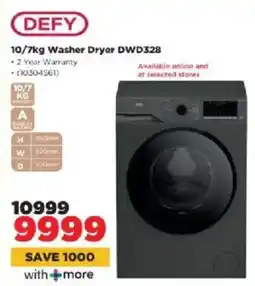 HiFi Corp Defy Washer Dryer DWD328 offer