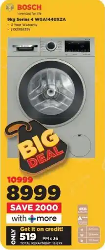 HiFi Corp Bosch Series 4 WGA1440XZA offer