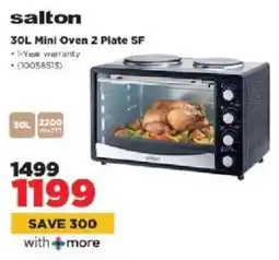 HiFi Corp Salton Mini Oven 2 Plate SF offer