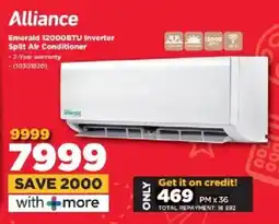 HiFi Corp Alliance Emerald 12000BTU Inverter Split Air Conditioner offer