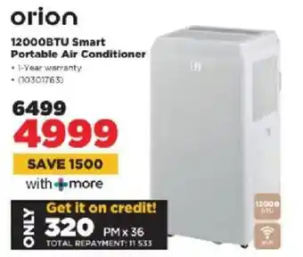 HiFi Corp Orion 12000BTU Smart Portable Air Conditioner offer
