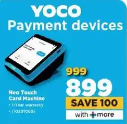 HiFi Corp Neo Touch Card Machine offer