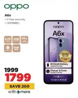 HiFi Corp Oppo A6x offer