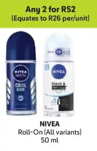 Makro NIVEA Roll-On offer
