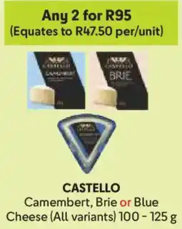 Makro CASTELLO Camembert, Brie or Blue Cheese offer