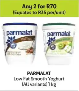 Makro Parmalat Low Fat Smooth Yoghurt offer