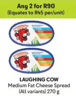 Makro LAUGHING COW Medium Fat Cheese Spread offer