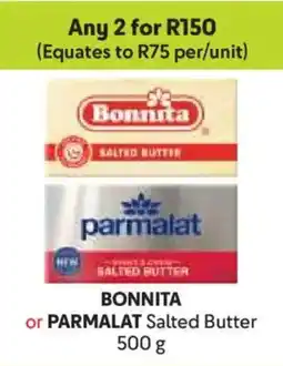 Makro BONNITA or PARMALAT Salted Butter offer