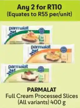 Makro Parmalat Full Cream Processed Slices offer