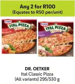 Makro Dr. Oetker Ital Classic Pizza offer