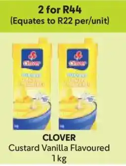 Makro CLOVER Custard Vanilla Flavoured offer
