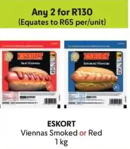 Makro ESKORT Viennas Smoked or Red offer