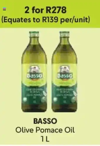 Makro BASSO Olive Pomace Oil offer