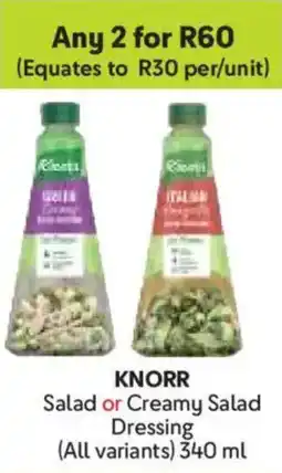 Makro Knorr Salad or Creamy Salad Dressing offer