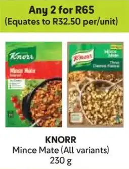 Makro KNORR Mince Mate offer