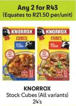 Makro Knorrox Stock Cubes offer