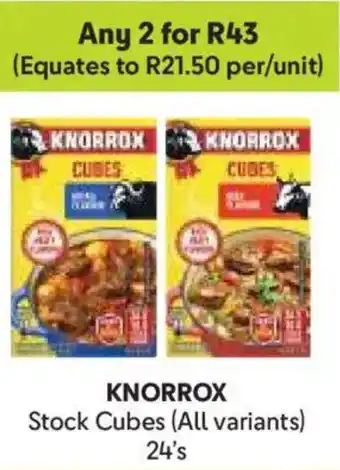 Makro Knorrox Stock Cubes offer