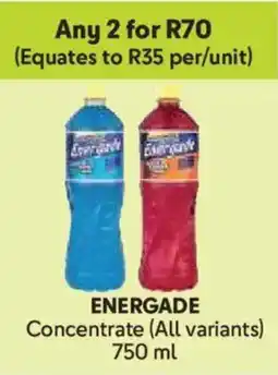 Makro Energade Concentrate offer