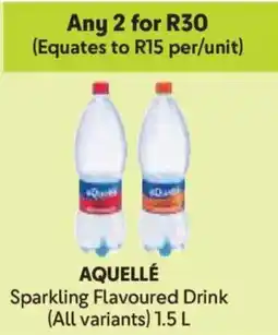 Makro AQUELLÉ Sparkling Flavoured Drink offer