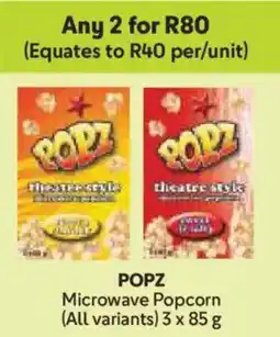 Makro Popz Microwave Popcorn offer