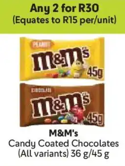Makro M&M's Candy Coated Chocolates offer