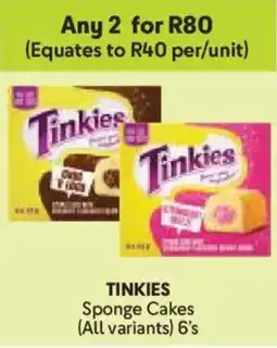 Makro TINKIES Sponge Cakes offer