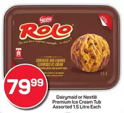Pick n Pay Dairymaid or Nestlé Premium Ice Cream Tub Assorted offer