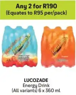 Makro LUCOZADE Energy Drink offer