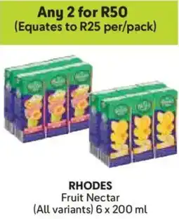 Makro RHODES Fruit Nectar offer