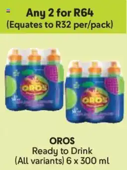 Makro OROS Ready to Drink offer