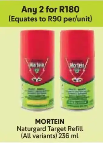 Makro MORTEIN Naturgard Target Refill offer