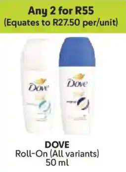 Makro Dove Roll-On offer