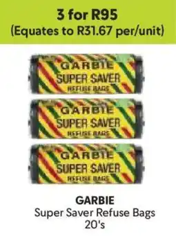 Makro Garbie Super Saver Refuse Bags offer