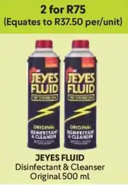 Makro JEYES FLUID Disinfectant & Cleanser Original offer