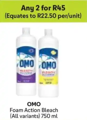 Makro OMO Foam Action Bleach offer
