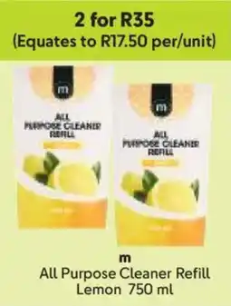 Makro m All Purpose Cleaner Refill Lemon offer