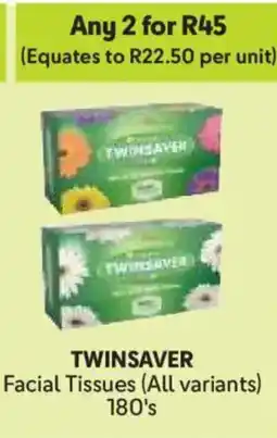 Makro Twinsaver Facial Tissues offer