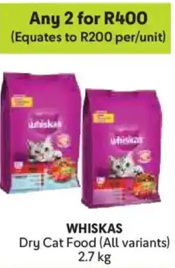 Makro Whiskas Dry Cat Food offer